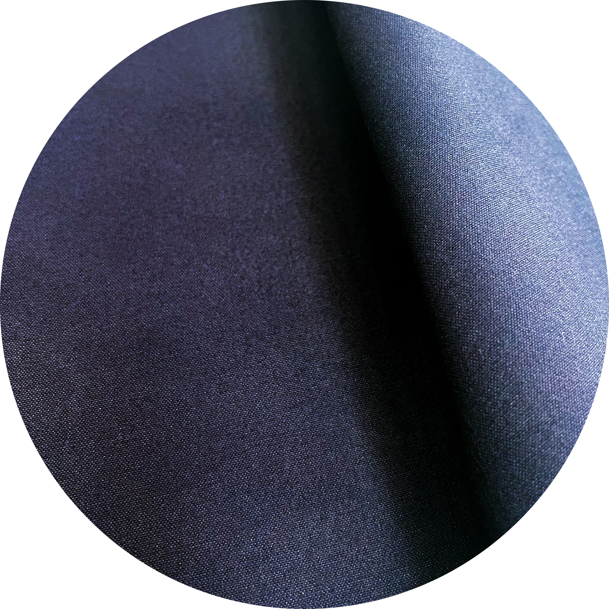 名札に使用されている#8000の丈夫な紺色の生地